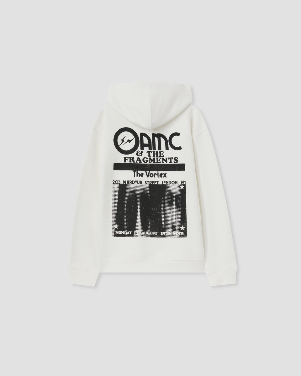 OAMC X FRAGMENT Hoodie in Off White | OAMC