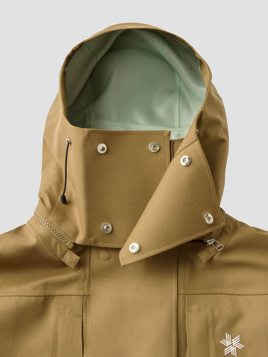 OAMC X GOLDWIN 3L Parka in Camel | OAMC