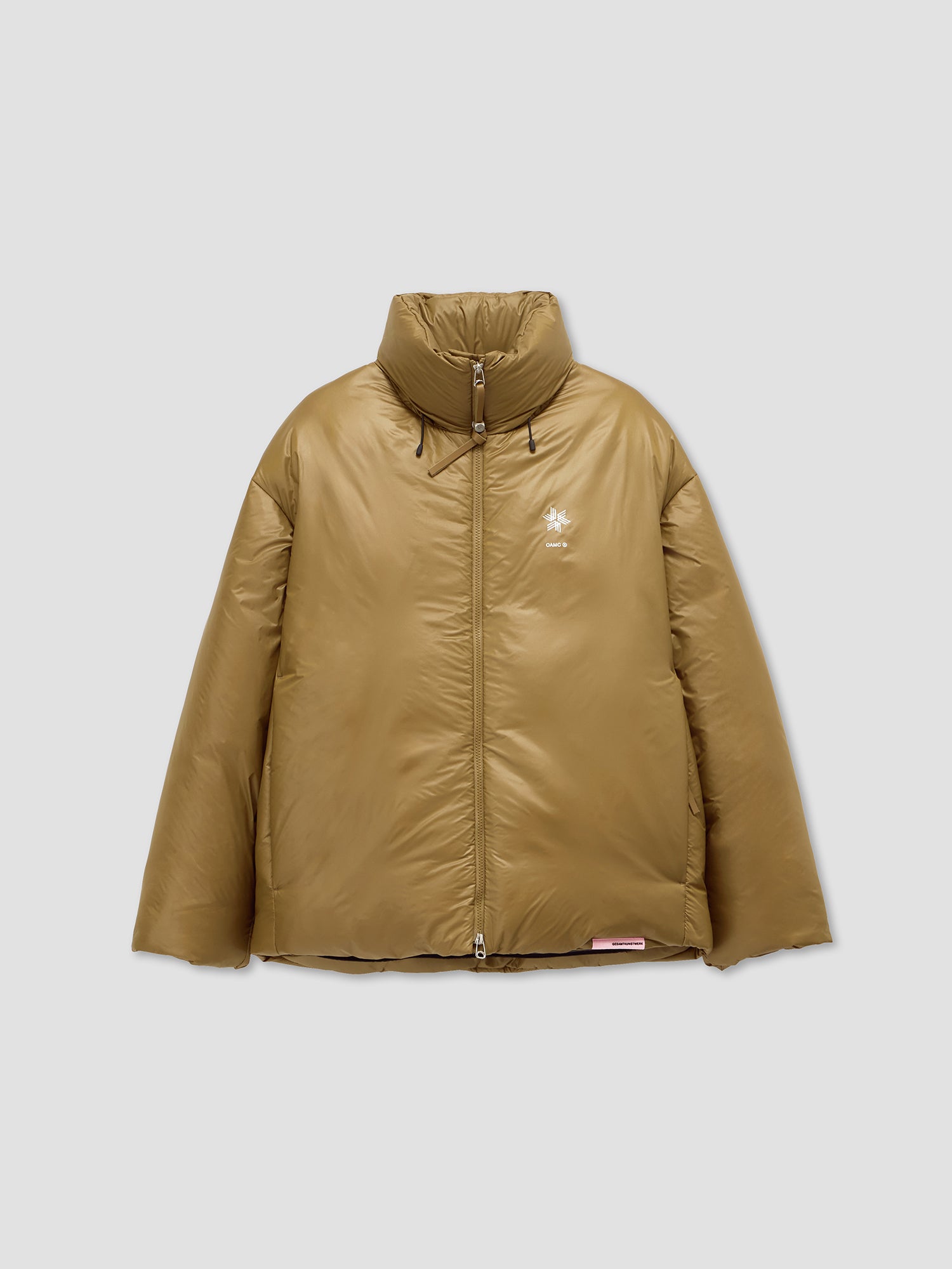 OAMC X GOLDWIN Down Jacket in Camel | OAMC