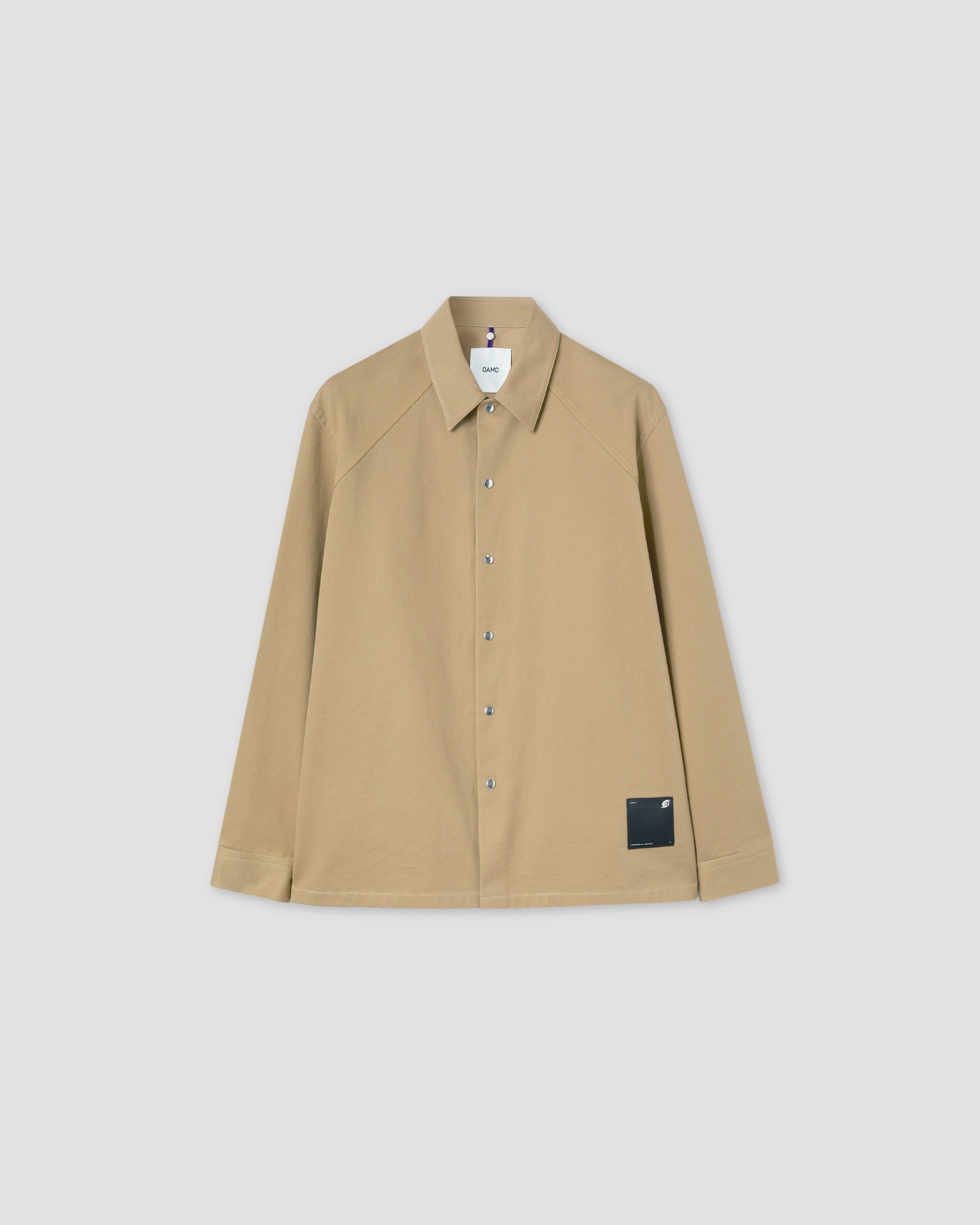 Taiga Shirt in Beige |OAMC