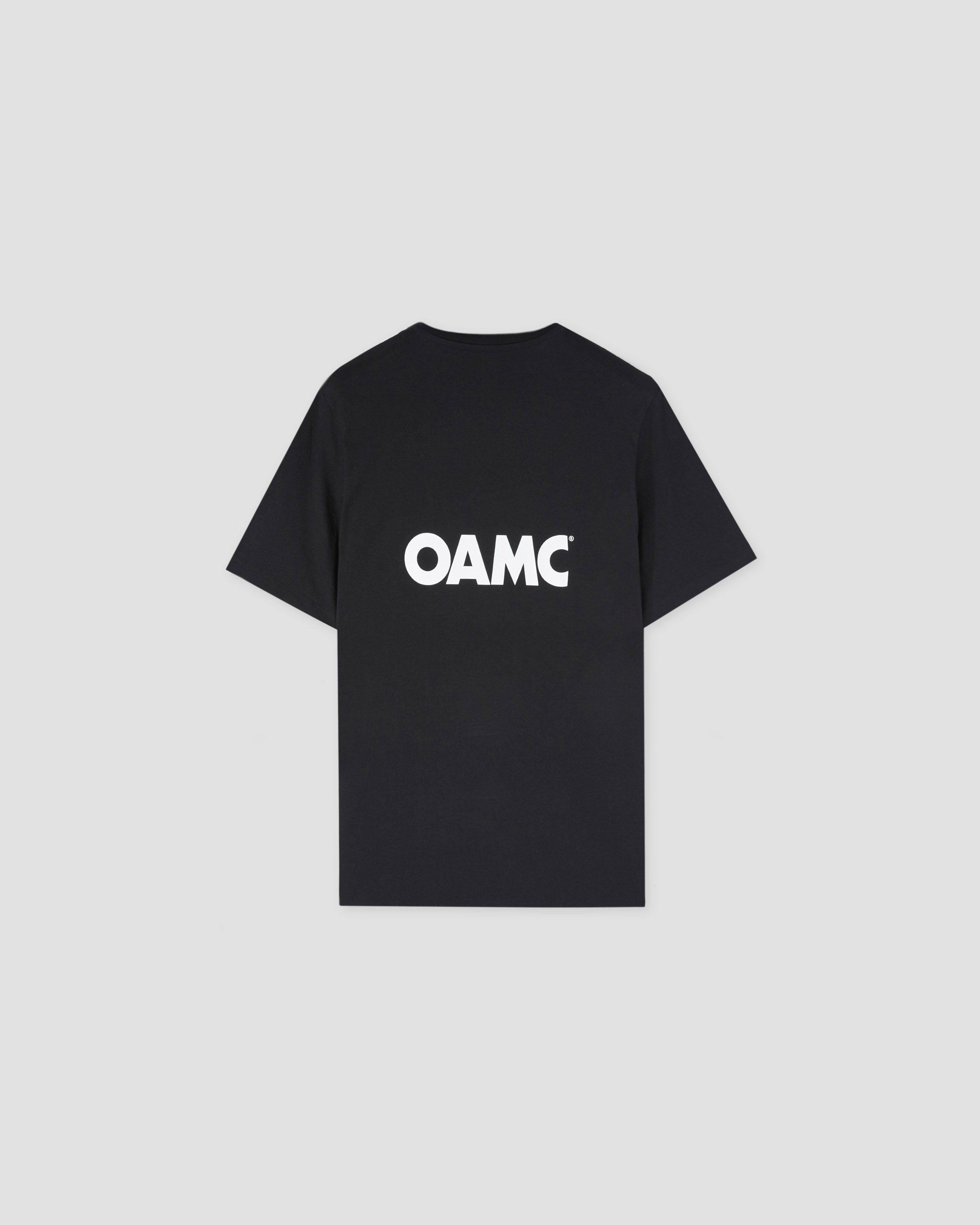 新品在庫OAMC■Chapeau Tシャツ ロゴ black sizeM Tシャツ/カットソー(半袖/袖なし)